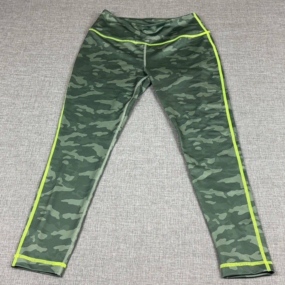 Vineyard Vines Leggings Womens XS Green Camouflage Ankle‎ Skinny Elastic Waist